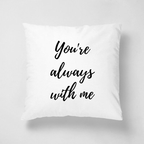 62icon You're always with me 你總是在我身邊 / 短絨抱枕