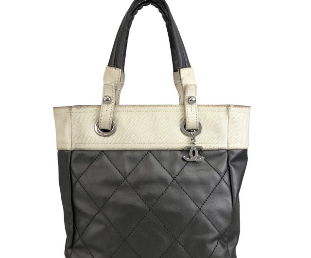 CHANEL シャネル パリビアリッツ トートバッグ キルティング CHANEL