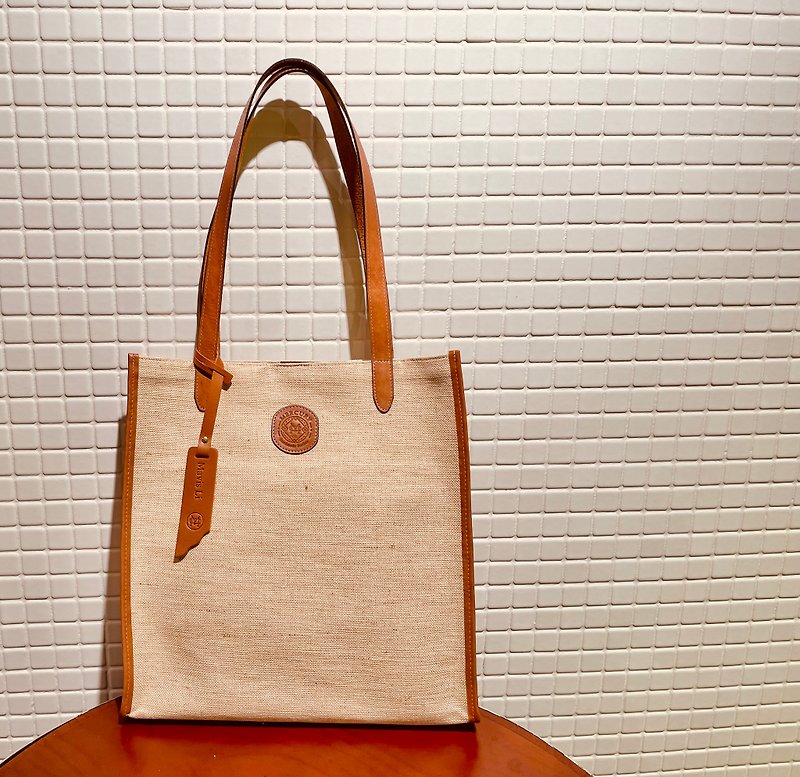 Kunna Classic Tote Bag - กระเป๋าแมสเซนเจอร์ - ผ้าฝ้าย/ผ้าลินิน 