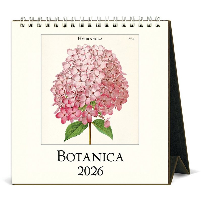 (預購) Cavallini & Co.  2026 桌曆\月曆 BOTANICA - 日曆/月曆/年曆 - 紙 多色