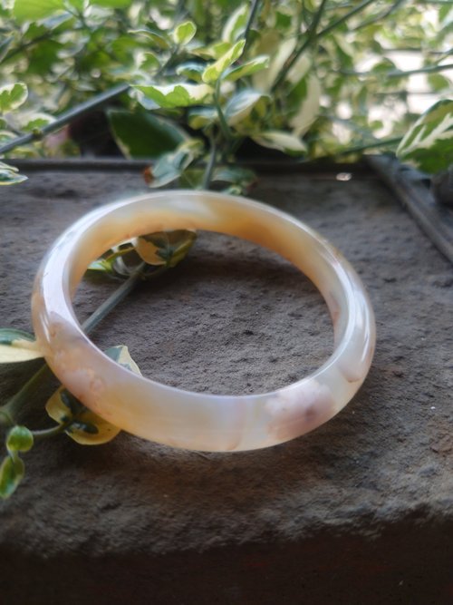 ミスフェン天然石桜瑪瑙ブレスレット - ショップ mif0131 ブレスレット