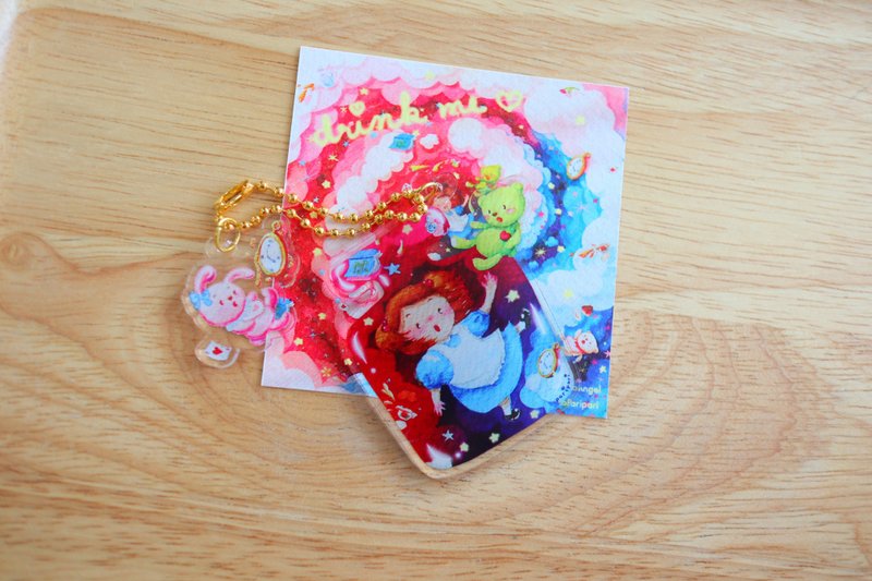 Alice l Acrylic Keychain - 吊飾/掛飾 - 壓克力 多色