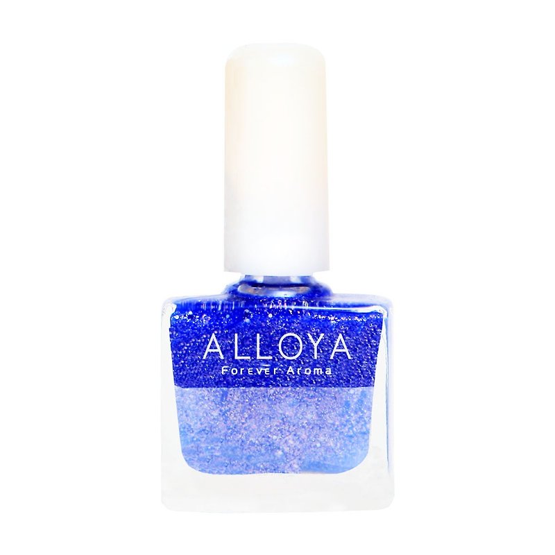 水性無毒指彩 105 清涼藍白-溫變深淺藍 - 指甲油/指甲貼 - 其他材質 藍色