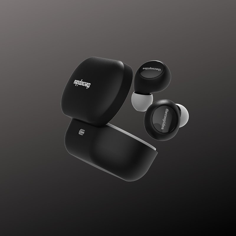 thecoopidea CANDY true wireless earbuds - BLACK - Headphones & Earbuds Storage - Other Materials 