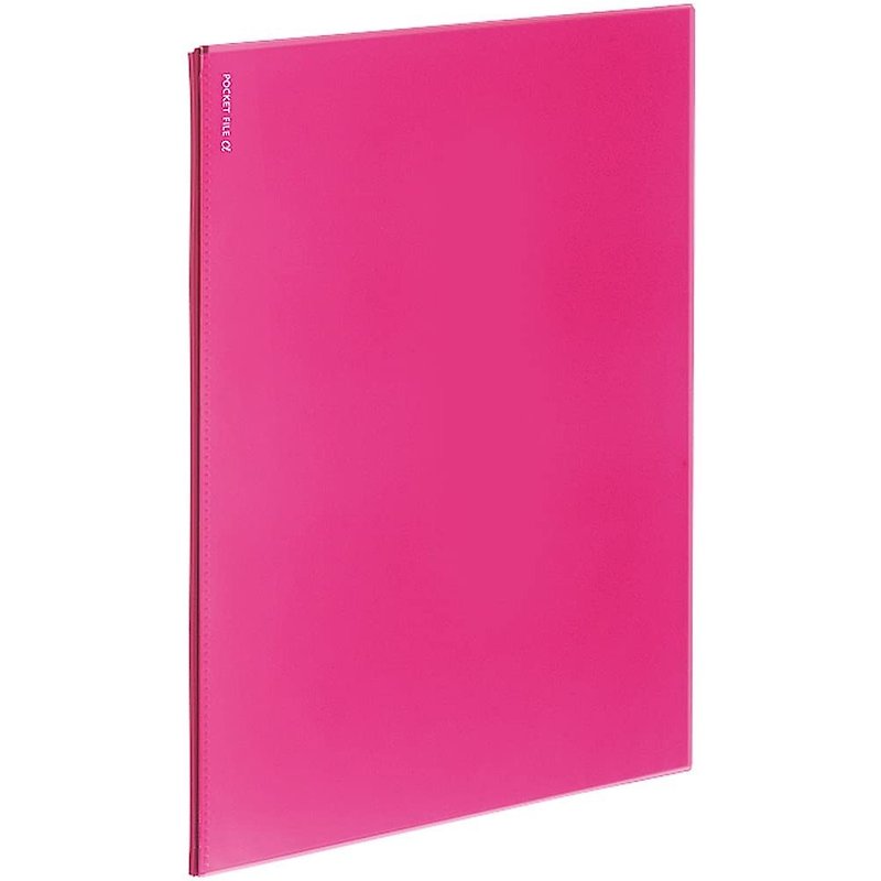 KOKUYO NOViTA a 24 Pocket Clip-Pink - Folders & Binders - Polyester Pink
