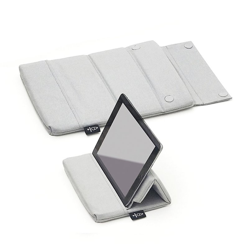 GOURD 葫 | 屈伸摺疊筆電套 - 電腦包/筆電包 - 其他材質 灰色