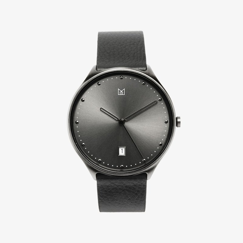 NEUTウォッチ|ブラック - 腕時計 - 革 ブラック