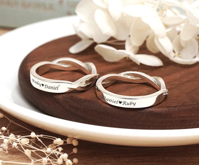 Memorial on sale ring engraving