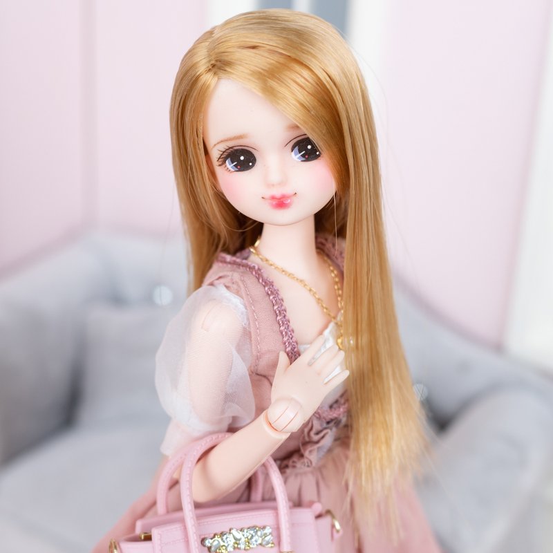 キャッスル製 リカちゃん メイクカスタム *Hertta* - 公仔/玩偶 - 橡膠 