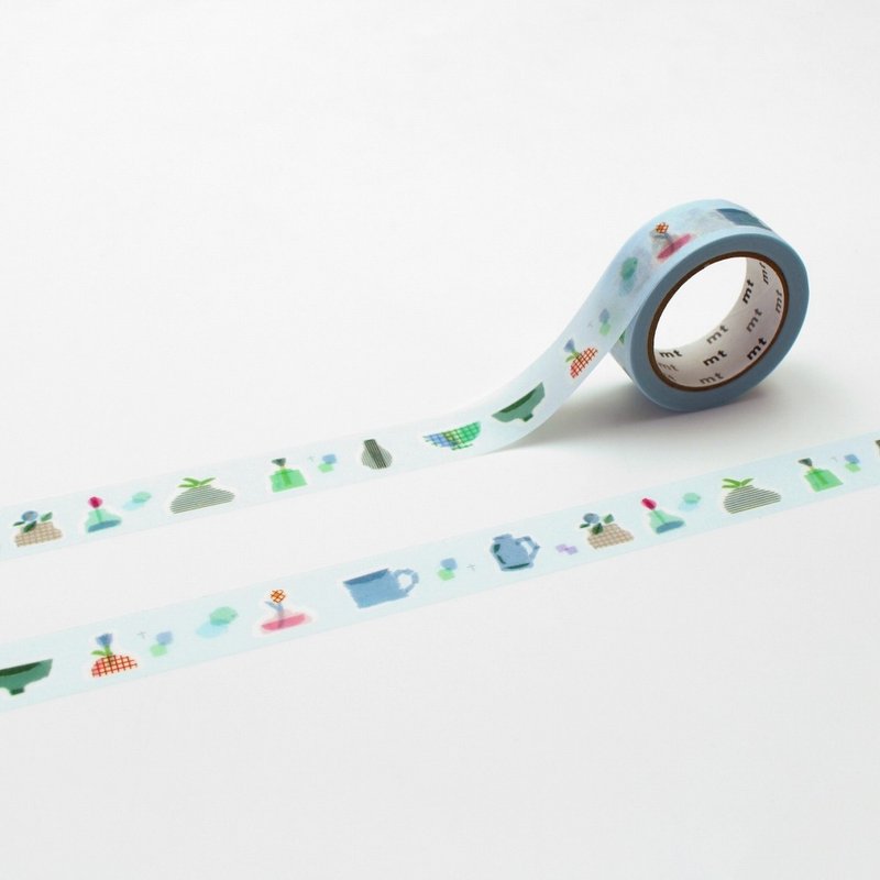 mt x Miki Tamura Washi Tape / Iroiro Glass (MTTAMU03) - Washi Tape - Paper Multicolor