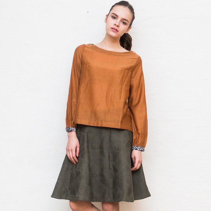 Jacquard skirt - Skirts - Cotton & Hemp Multicolor