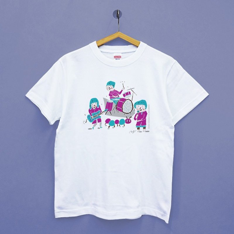 BAND Japan United Athle Cotton Soft Neutral T-Shirt - เสื้อฮู้ด - ผ้าฝ้าย/ผ้าลินิน 