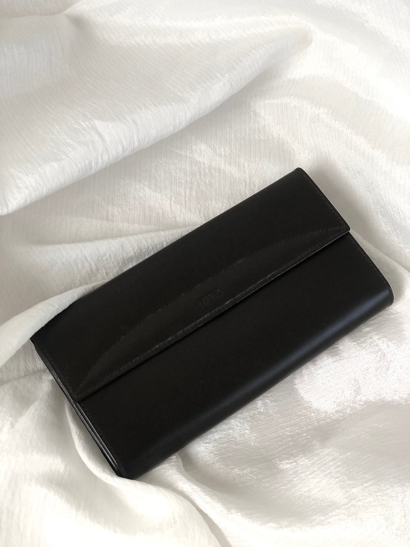 [Directly shipped from Japan, used packaging] LOEWE wallet Brown logo long wallet vintage old c6jj68 - Wallets - Genuine Leather Brown