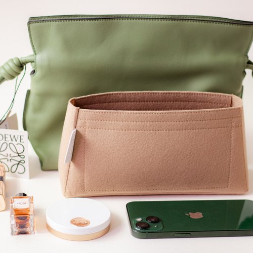 香港製の最高の手作バッグインバッグ- Loewe Flamenco Medium