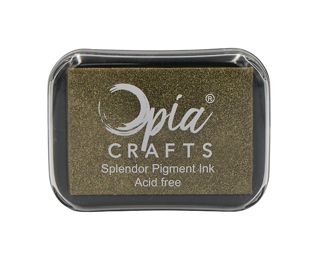OPIA quick-drying oil-based stamp pad. Bronze gold - Shop Opia Crafts  Stamps & Stamp Pads - Pinkoi