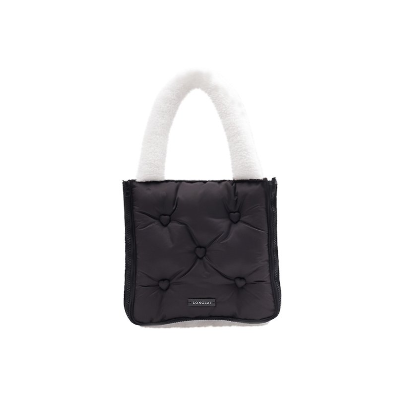 Longlai JH SWIP-SWAP FUR -BLACK - Handbags & Totes - Other Materials Black