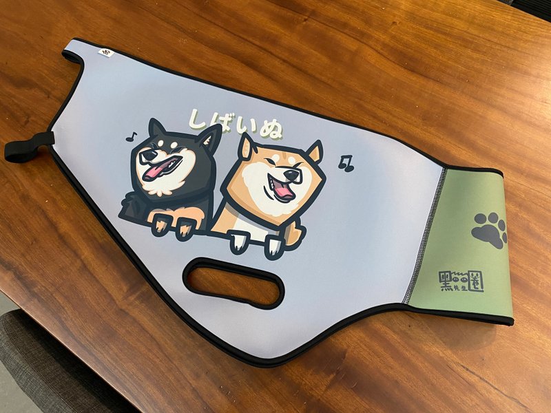 柴犬兄弟(水泥灰) gogoro系列車套 防刮車套 - 其他 - 聚酯纖維 灰色