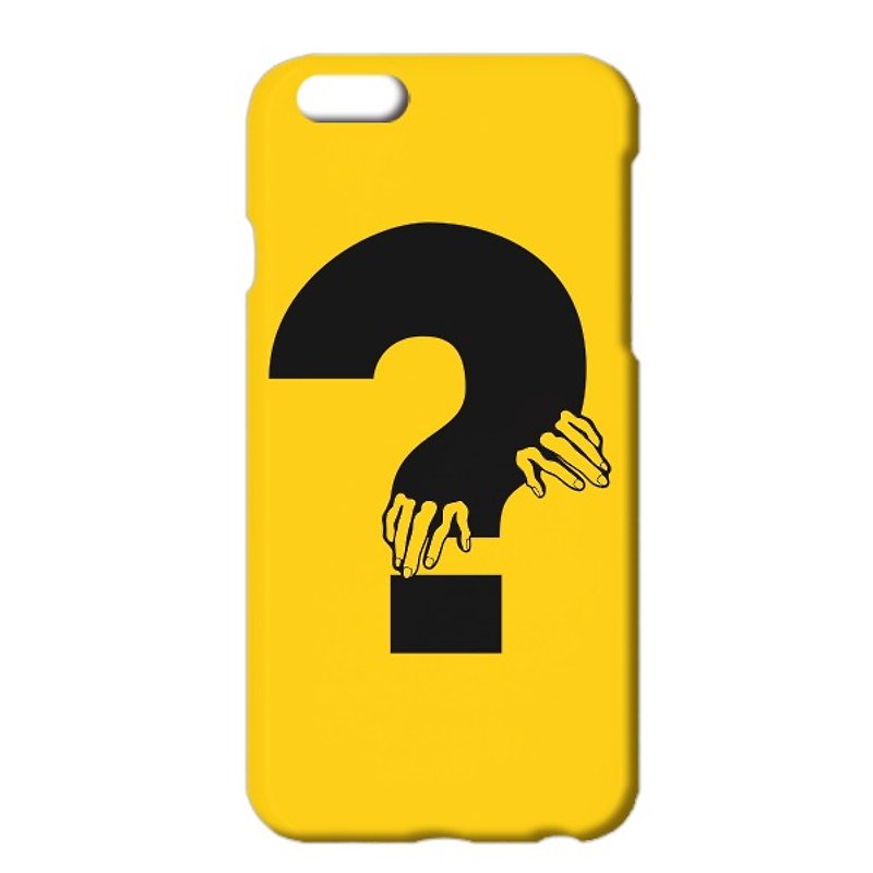 [iPhoneケース] Mystery / yellow - スマホケース - プラスチック イエロー