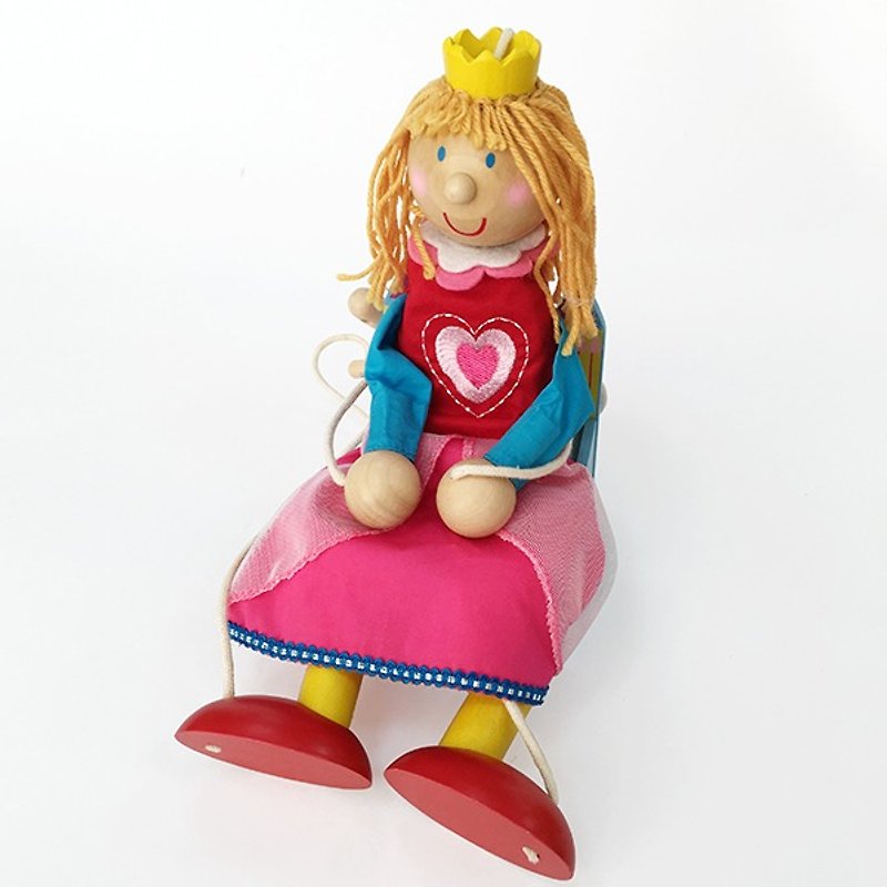 おとぎ話のお姫様人形人形 - その他 - 木製 