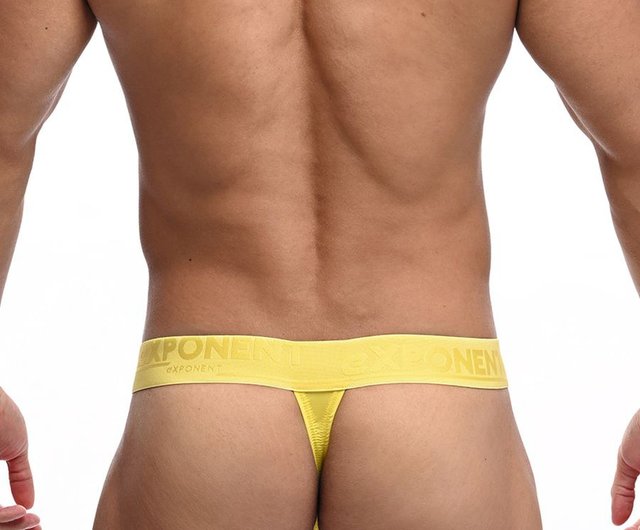 One Pack】DYNA Smooth Original Charm THONG - Yellow - Shop eXPONENT Men's  Underwear - Pinkoi