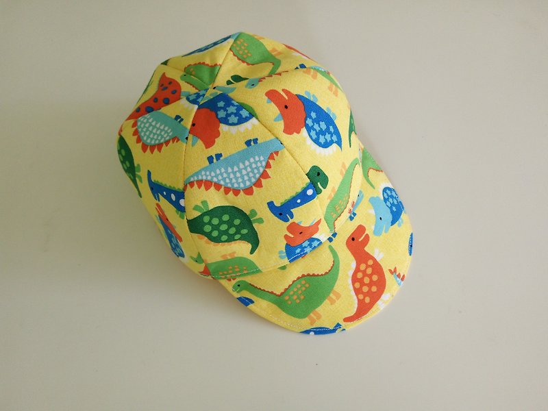 Dinosaur world beauty gift baby hat baby baseball cap - Bibs - Cotton & Hemp Yellow
