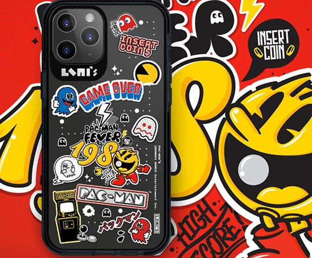 Retro Pac Man Mobile Phone Shatter Resistant Case For Iphone 13 12 11 Pro Max Shop Lanicase Phone Cases Pinkoi