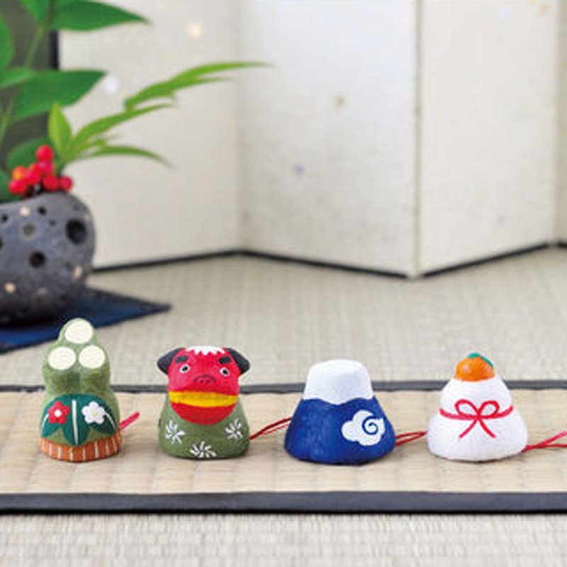 [New Year Limited] Lucky Paper Fortune Seed Fortune plant / ECO Mount Fuji - Stuffed Dolls & Figurines - Paper Blue