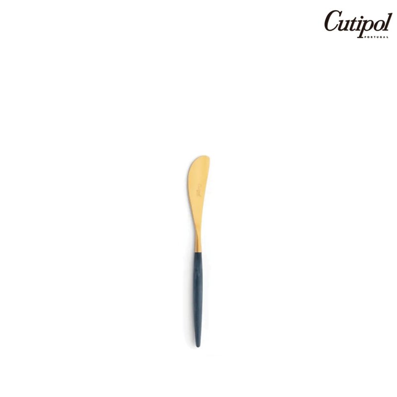 葡萄牙 Cutipol | GOA / 藍金 / 奶油刀 - 刀叉/湯匙/餐具組 - 不鏽鋼 藍色