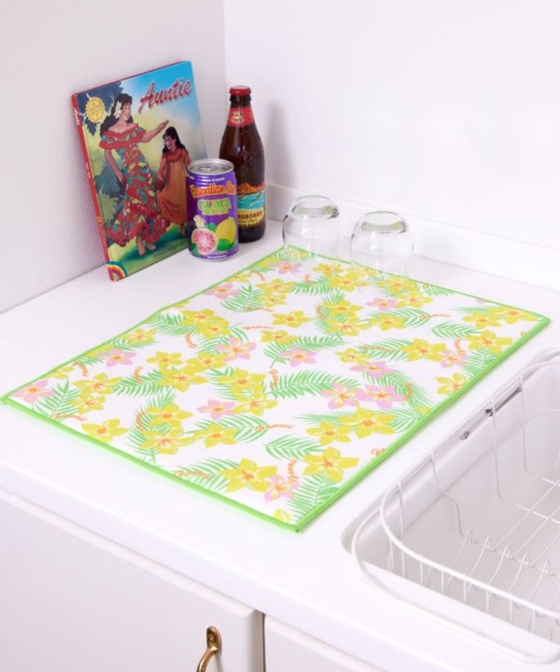 【熱門預購】 夏威夷風廚房吸水墊  (6色) 42NP5201 - 桌布/桌巾/餐墊 - 棉．麻 