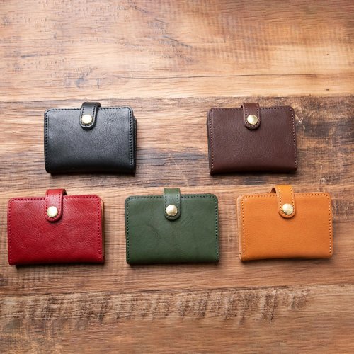 Leather Goods Shop Hallelujah 日本製 短夾 迷你錢包 真皮 強大收納 零錢包 栃木皮革