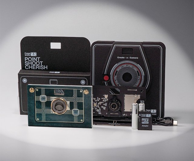 新品・未使用　ペーパーシュート レトロカメラシリーズ PaperShoot 公式・ケースのみ】ペーパーシュート レトロカメラシリーズ