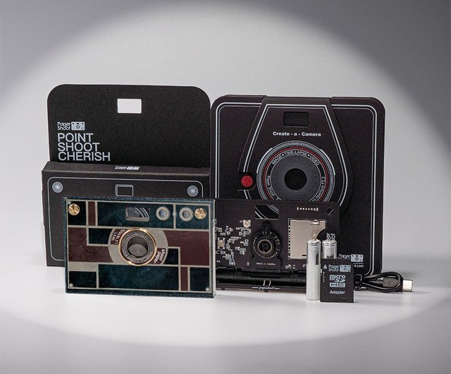ペーパーシュート レトロカメラシリーズ PaperShoot \r
ストラップ付 公式・ケースのみ】ペーパーシュート レトロカメラシリーズ