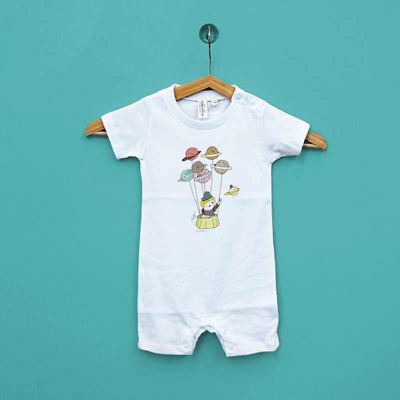 The more you want something Family fitted baby Japan United Athle cotton short-sleeved package fart clothes feeling soft - อื่นๆ - ผ้าฝ้าย/ผ้าลินิน 