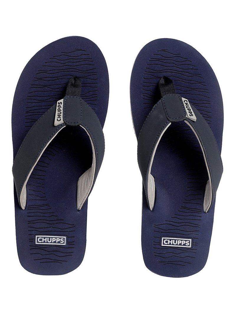 CHUPPS Grip - Navy blue grey - Sandals - Other Man-Made Fibers 