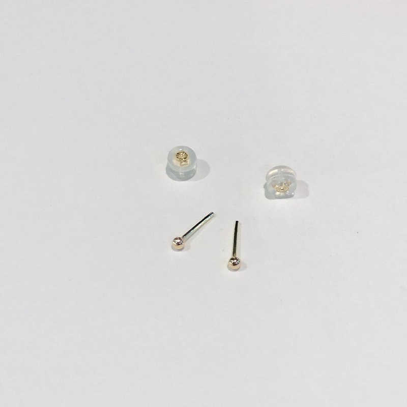 18k Gold Earring - 耳環/耳夾 - 貴金屬 金色