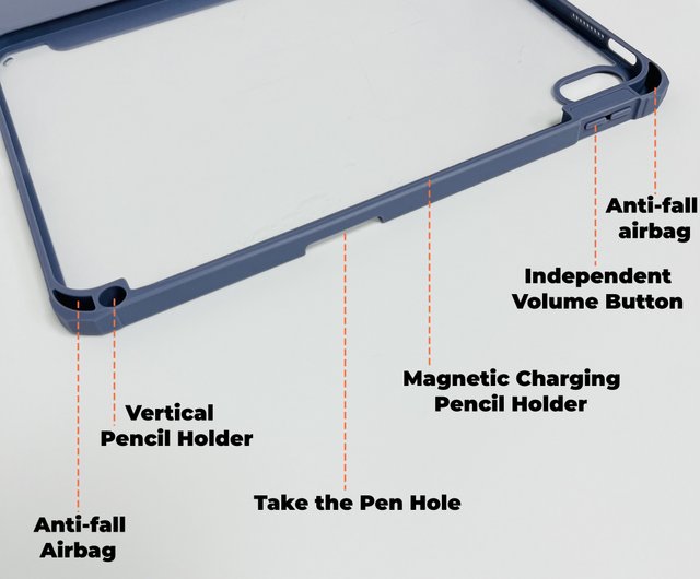 パープルフラワーフィールド手作り押し花iPadケース 新型iPad