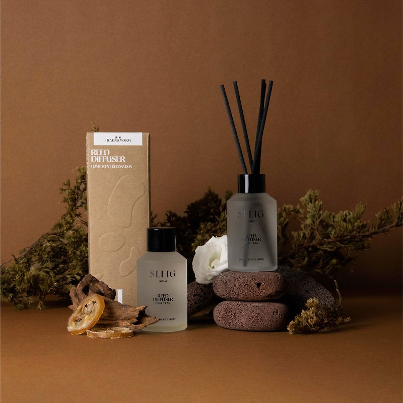 SLLIG Autumn and Winter Limited Fragrance Home Diffuser Single Enrollment- Healing Warm - Fragrances - Glass 