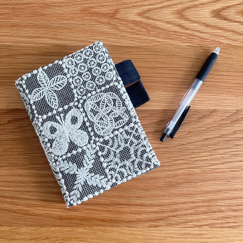 mina perhonen  forest tile  hobonichi  hobo techo　カバー　A6   日本制作 - 筆記本/手帳 - 棉．麻 灰色