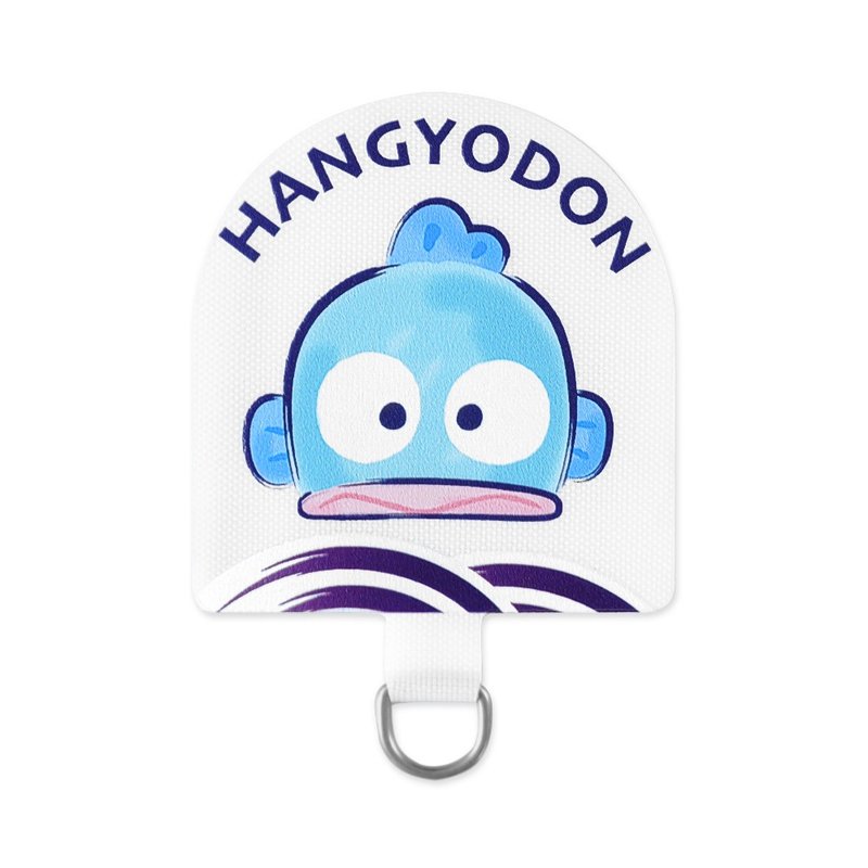 Hangyodon人魚漢頓 掛繩片 手機掛繩片 - 手機配件 - 其他人造纖維 白色