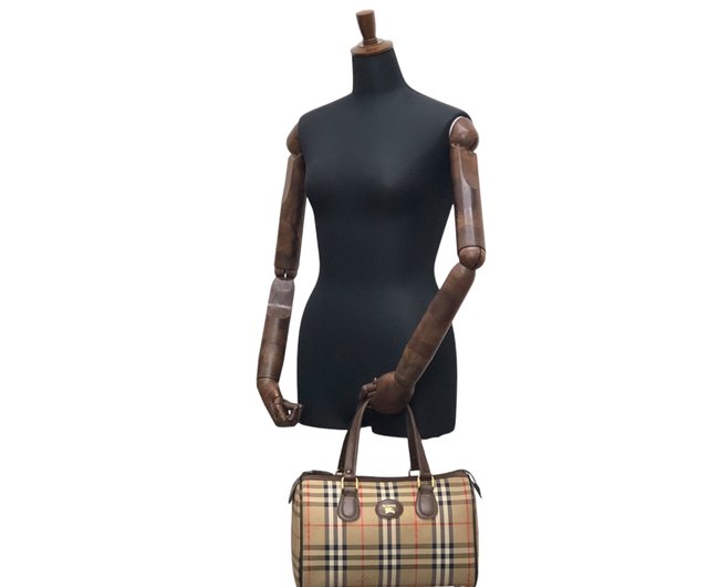 Direct from Japan, branded used bag] BURBERRY handbag, beige