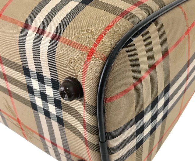 Direct from Japan, branded used bag] BURBERRY handbag, beige
