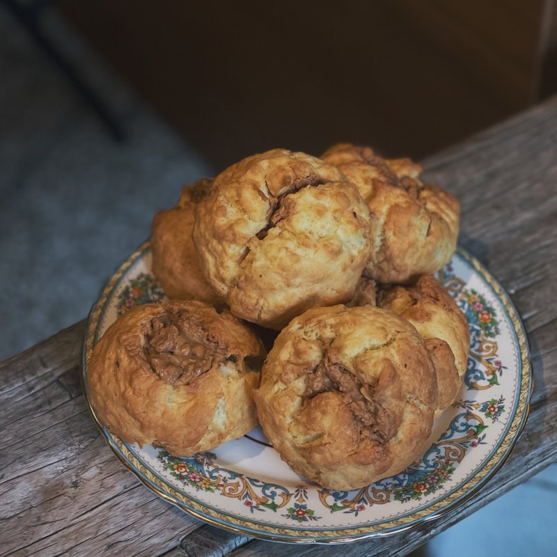 英式司康/scone |  比利糖珍珠糖、顆顆花生、藍莓 - 蛋糕/甜點 - 新鮮食材 