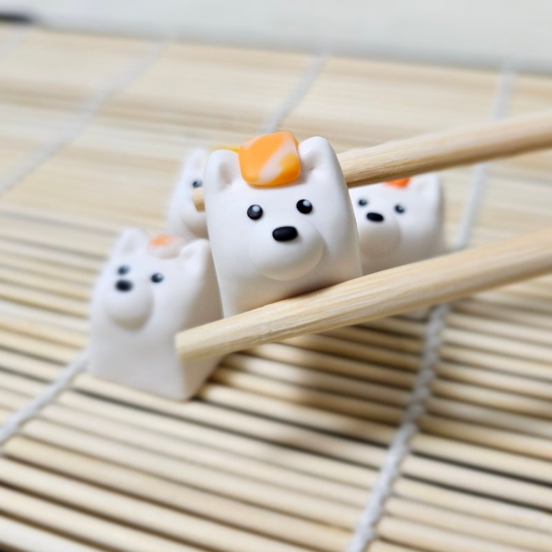 Keycap Samoyed Sushi - Computer Accessories - Other Materials 