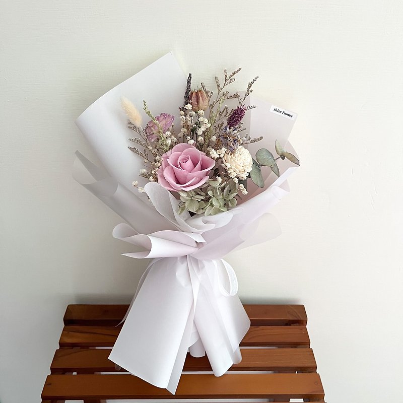 Rose eternal dry bouquet Valentine's Day bouquet Valentine's Day gift Birthday bouquet dry bouquet - Dried Flowers & Bouquets - Plants & Flowers 