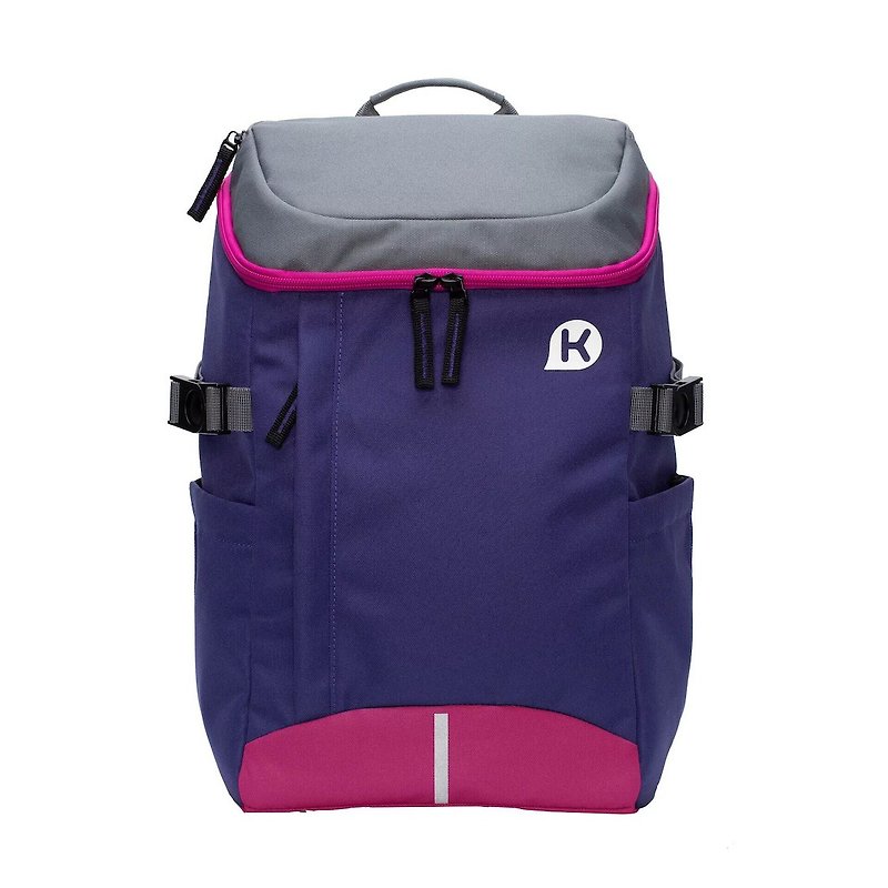 DUSTIN Series 2 Ergonomic School Bags for Primary School Pupils - Purple - กระเป๋าเป้สะพายหลัง - เส้นใยสังเคราะห์ สีม่วง
