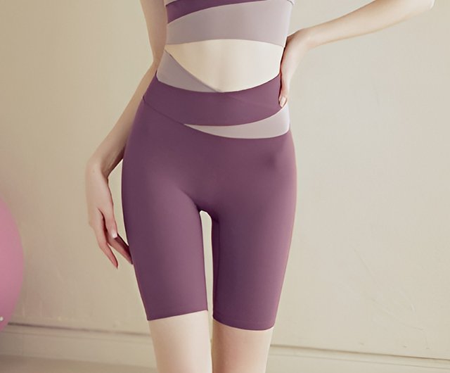 ピンク レディー カラーブロック ヌード ハイウエスト おなか引き締め