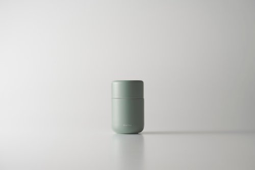 Overall 日本Marna陶瓷雙層保溫保冷杯200ml - 綠色