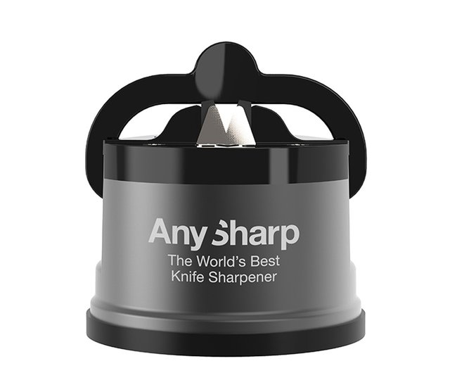 AnySharp Pro Knife Sharpener - Gunmetal