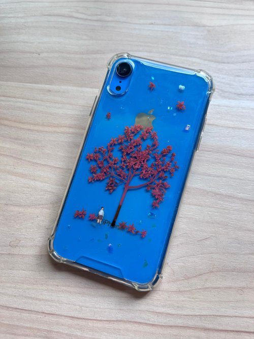 微瑕現貨福利品絕版品出清優惠iPhone XR 手機殼Rubilization一葉