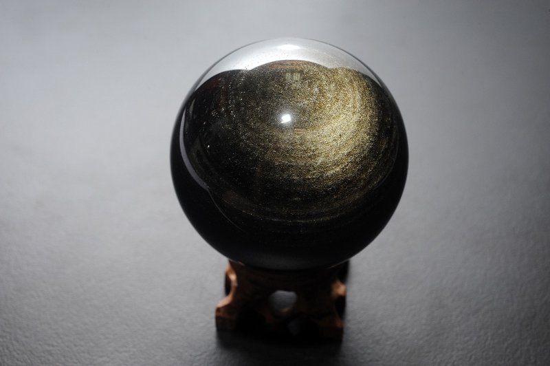 金曜石球G2  礦石/水晶/靈修/開運/招財/破煞/防小人 - 擺飾/家飾品 - 水晶 